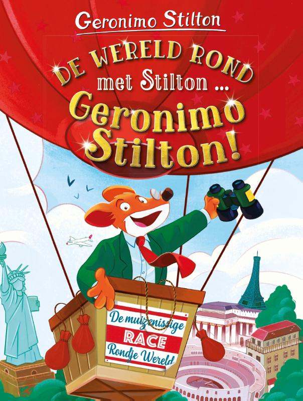 Omslag van De wereld rond met Stilton... Geronimo Stilton