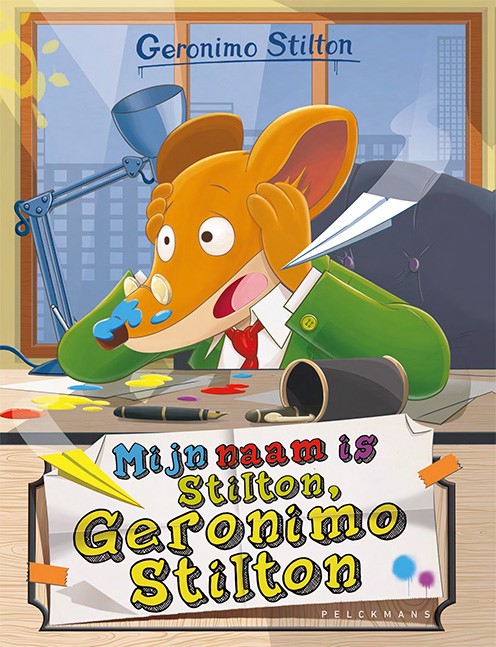 Omslag van Mijn naam is Stilton, Geronimo Stilton