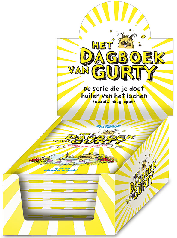 Omslag van Het dagboek van Gurty display