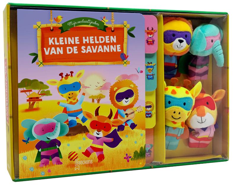 Omslag van Kleine helden van de savanne