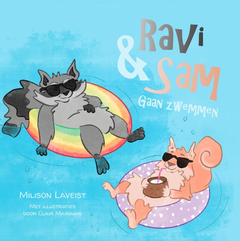 Omslag van Ravi & Sam gaan zwemmen