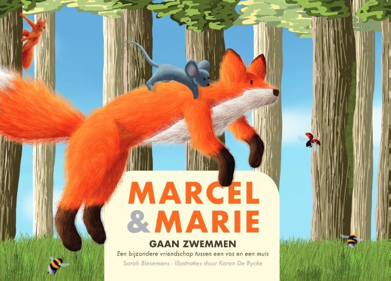Omslag van Marcel en Marie gaan zwemmen