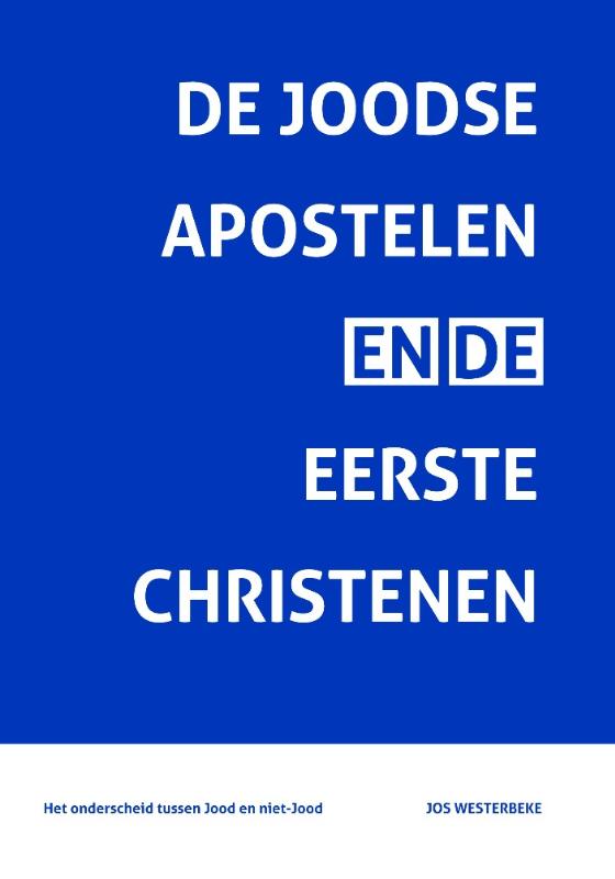 Omslag van De Joodse Apostelen en de eerste Christenen