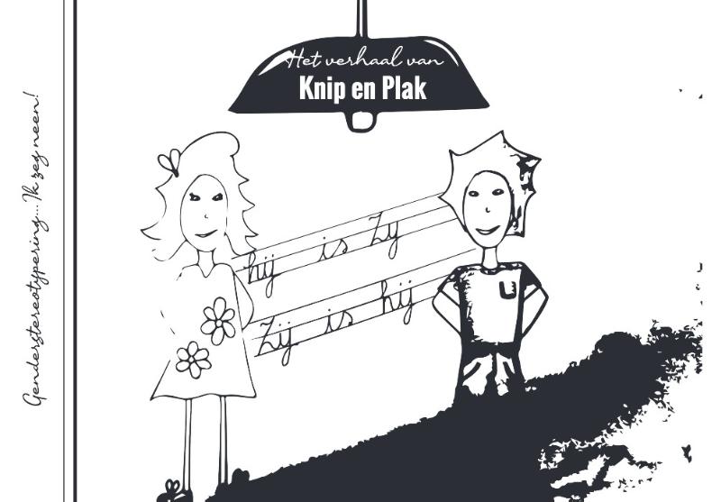 Omslag van Het verhaal van Knip en Plak