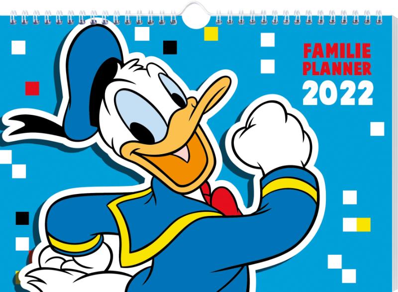 Omslag van Donald Duck familieplanner - 2022