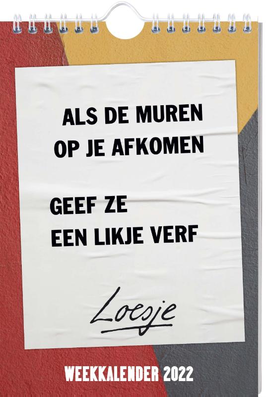 Omslag van Loesje weekkalender - 2022