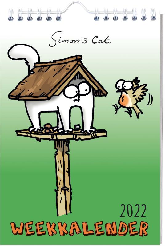Omslag van Simon's Cat weekkalender - 2022