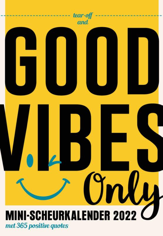 Omslag van Good Vibes scheurkalender - 2022