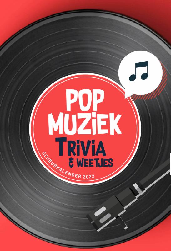 Omslag van Popmuziek 365 Trivia & weetjes 2022
