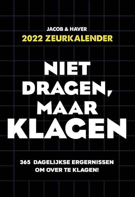 Omslag van Zeurkalender - 2022