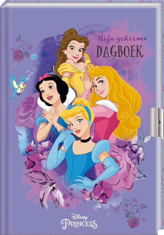 Omslag van Dagboek met slot - Prinsessen