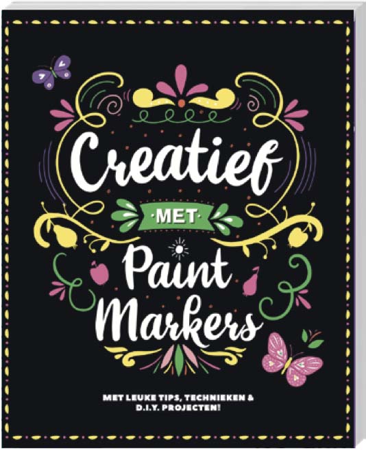 Omslag van Creatief met Paint markers