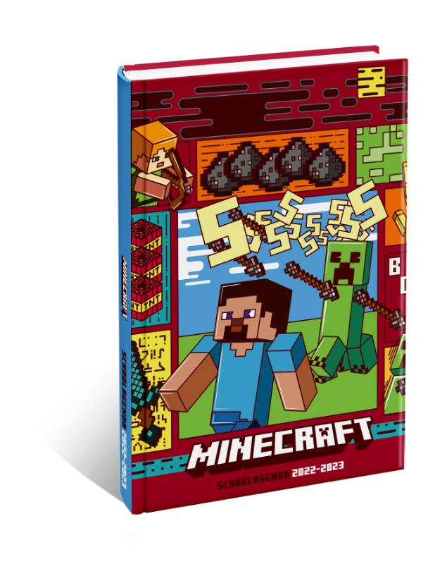 Omslag van Minecraft - Schoolagenda 2022/2023