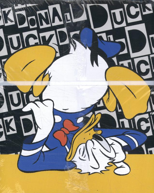 Omslag van Donald Duck - Schrift A5L Lijn - set van 5 (3 ex- 2 designs) - 22-23