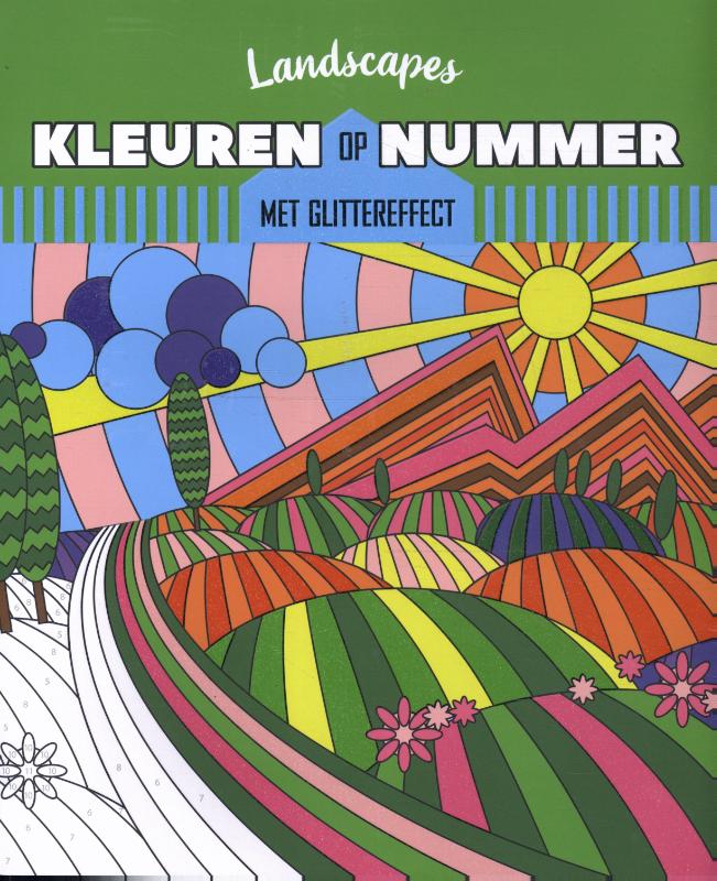 Omslag van Kleuren op nummer - Landscape