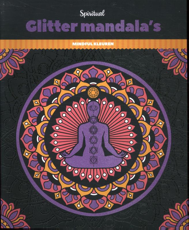 Omslag van Glitter Kleurboeken Mandala's - Spiritual