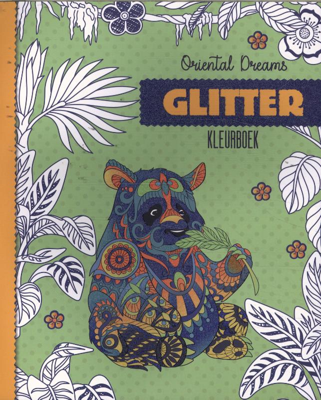 Omslag van Glitter kleurboeken - Oriental Dreams
