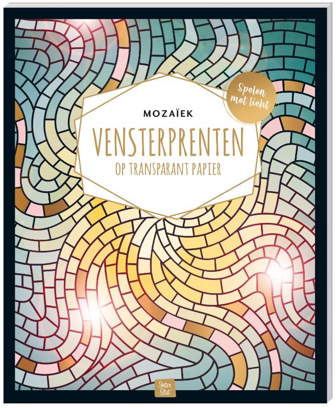Omslag van Vensterprenten op transparant papier - Mozaiek