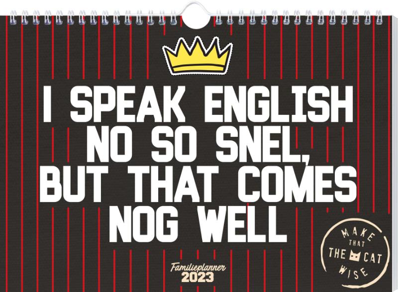 Omslag van Make That The Cat Wise familieplanner- 2023