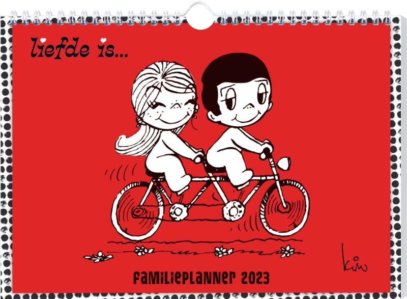 Omslag van Liefde is… familieplanner - 2023