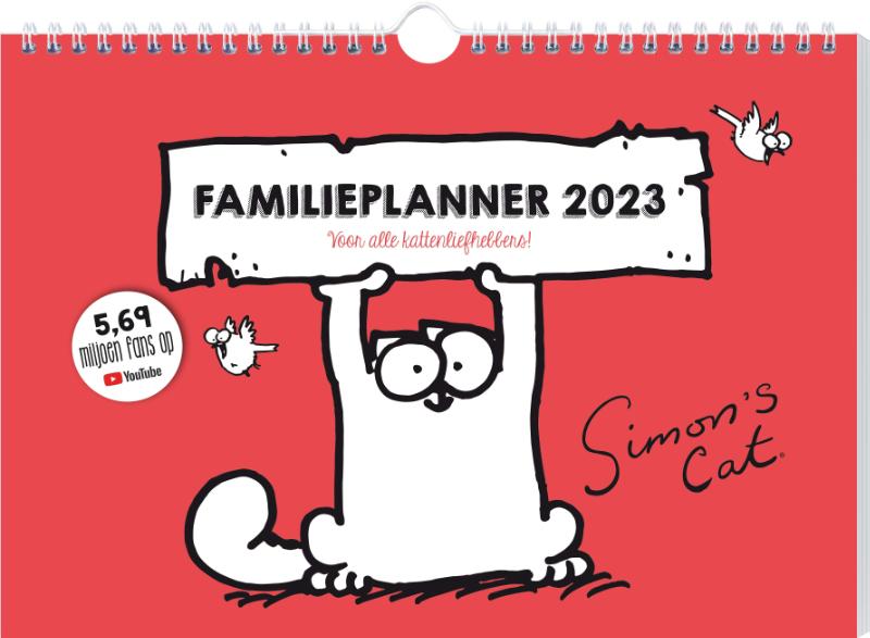 Omslag van Simon's Cat familieplanner - 2023