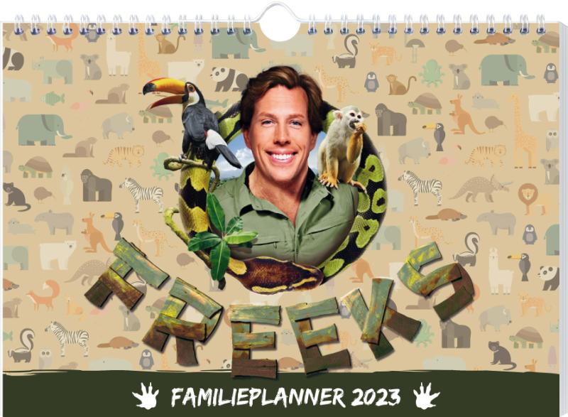 Omslag van Freek Vonk Natuur familieplanner - 2023