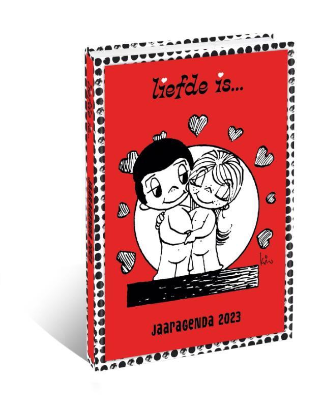 Omslag van Jaaragenda Liefde is - 2023