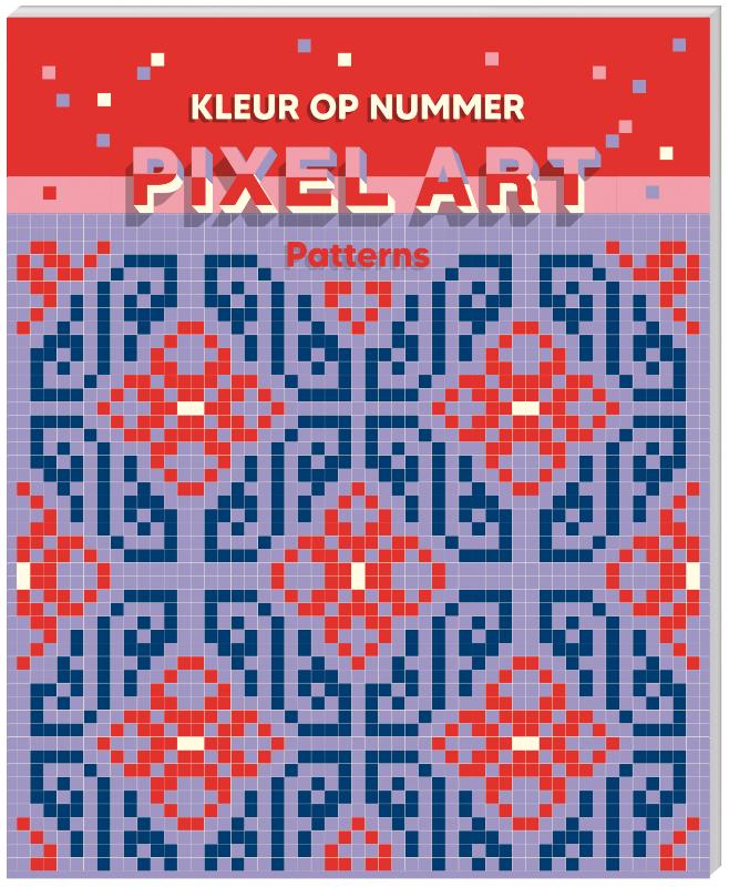 Omslag van Kleuren op nummer - Pixel art - Patterns
