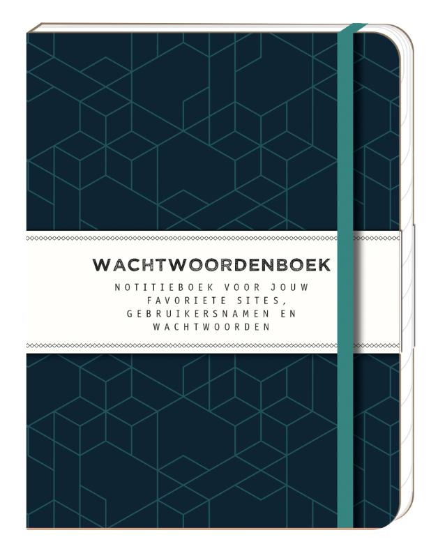 Omslag van Wachtwoorden notitieboeken - Geometric