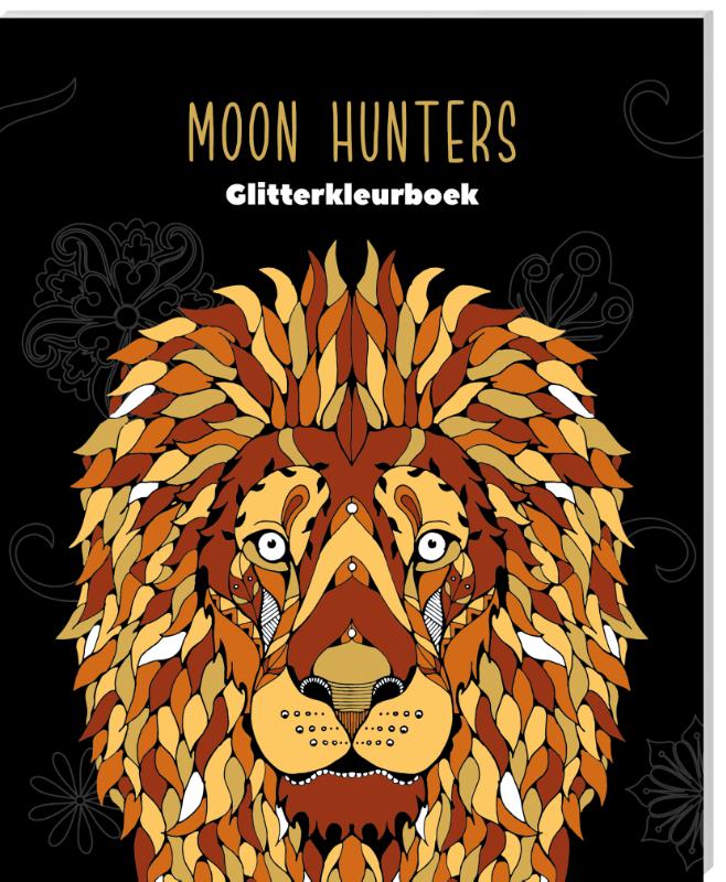 Omslag van Moon Hunters glitterkleurboek
