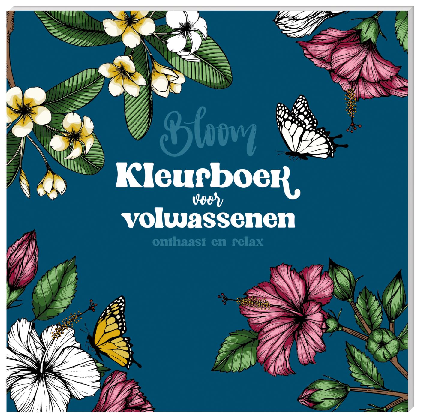 Omslag van Kleurboek voor volwassenen - Bloom