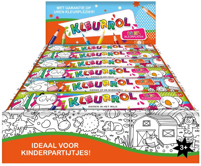 Omslag van Display kleurrollen 2 x 6 ex.