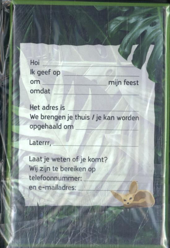 Omslag van Freek Vonk 1 - Uitnodiging PK 941 - set van 6