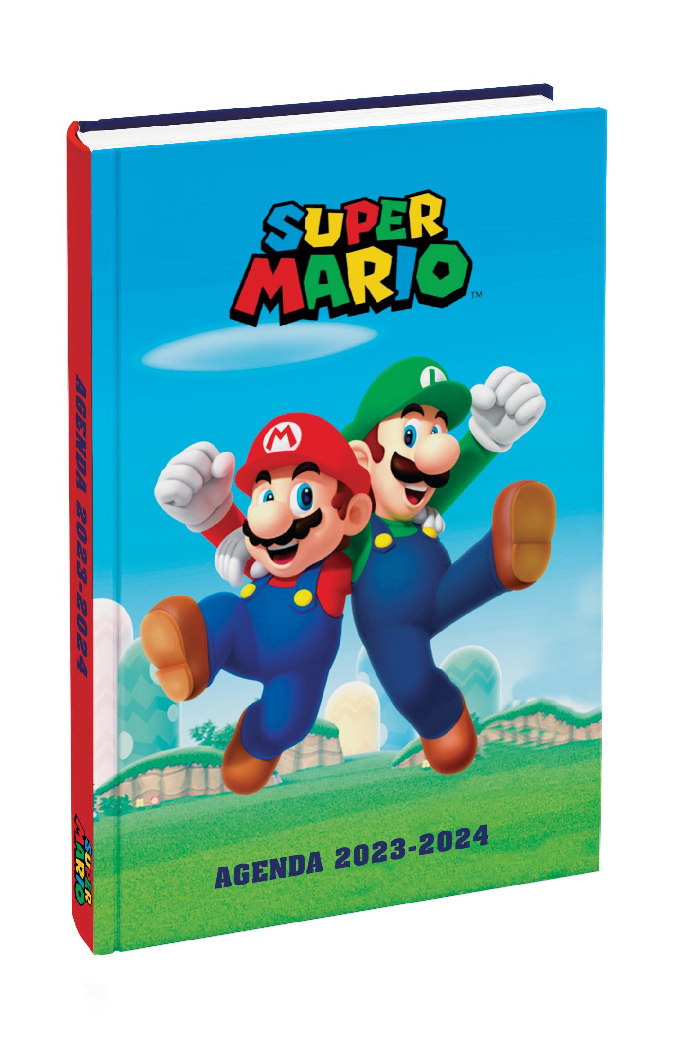 Omslag van Super Mario - Schoolagenda - 2023 - 2024
