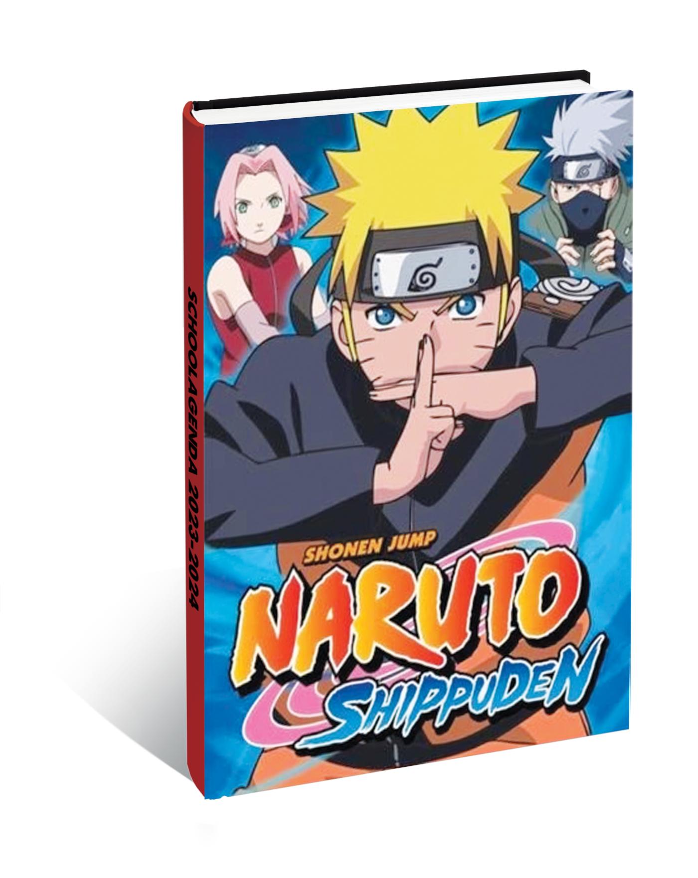 Omslag van Naruto - Schoolagenda - 2023 - 2024