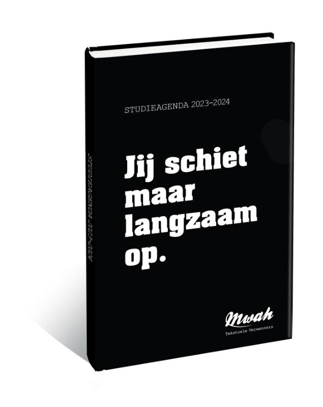Omslag van Mwah - Studieagenda - 2023 - 2024