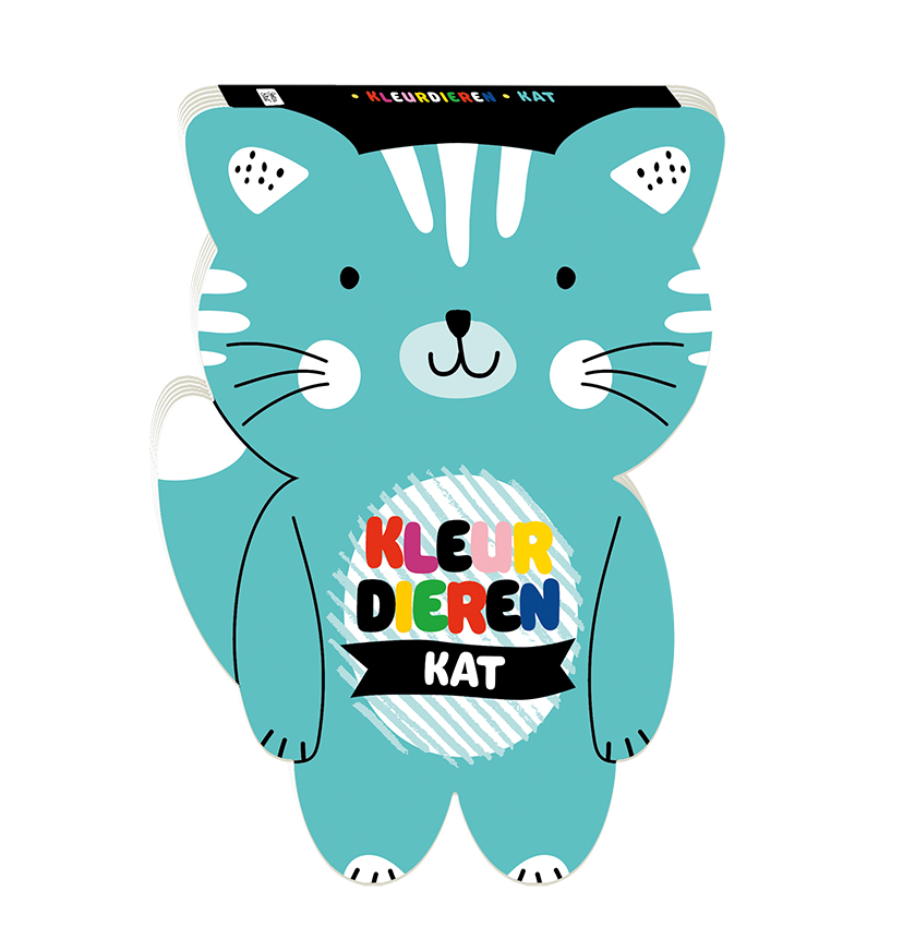 Omslag van Kleurdieren - Kat