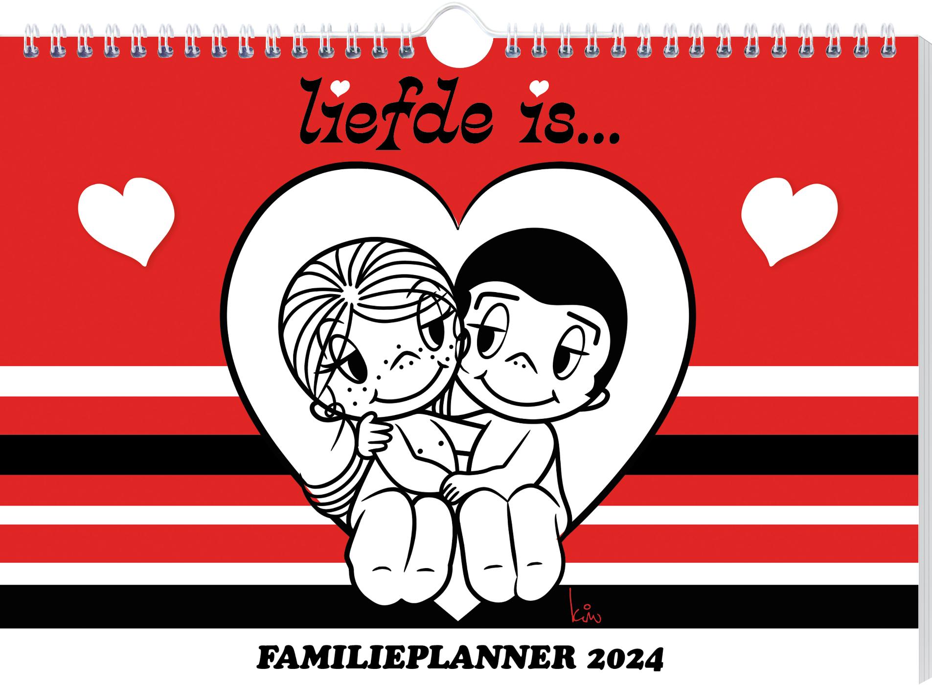Omslag van Liefde is… familieplanner - 2024