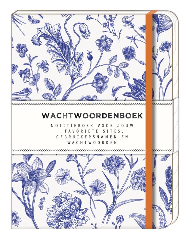 Omslag van Wachtwoorden notitieboek