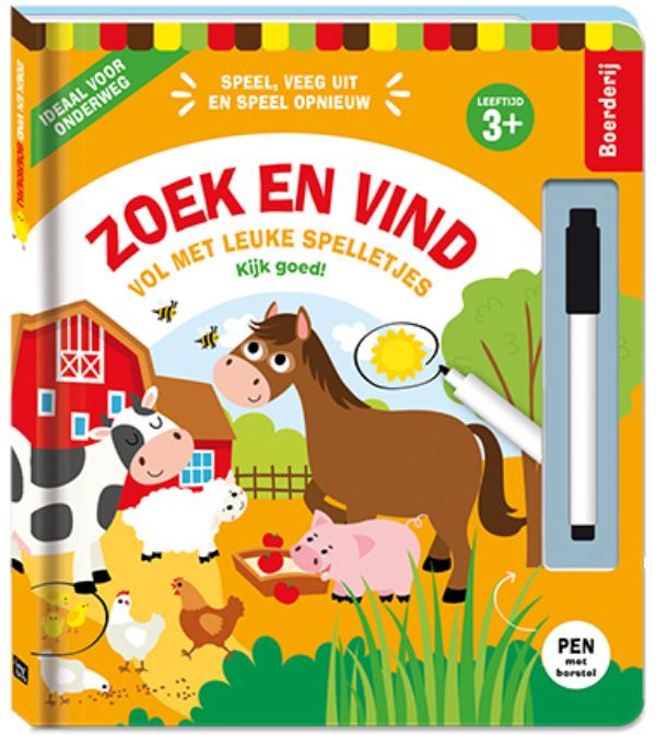 Omslag van Zoek en vind - Boerderij