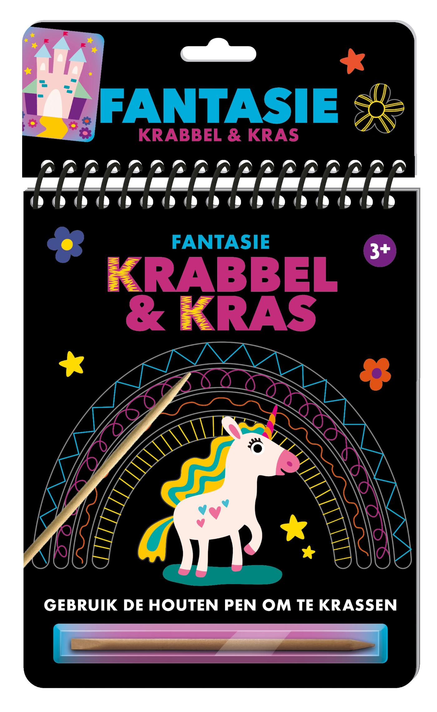 Omslag van Krabbel & kras - Fantasie