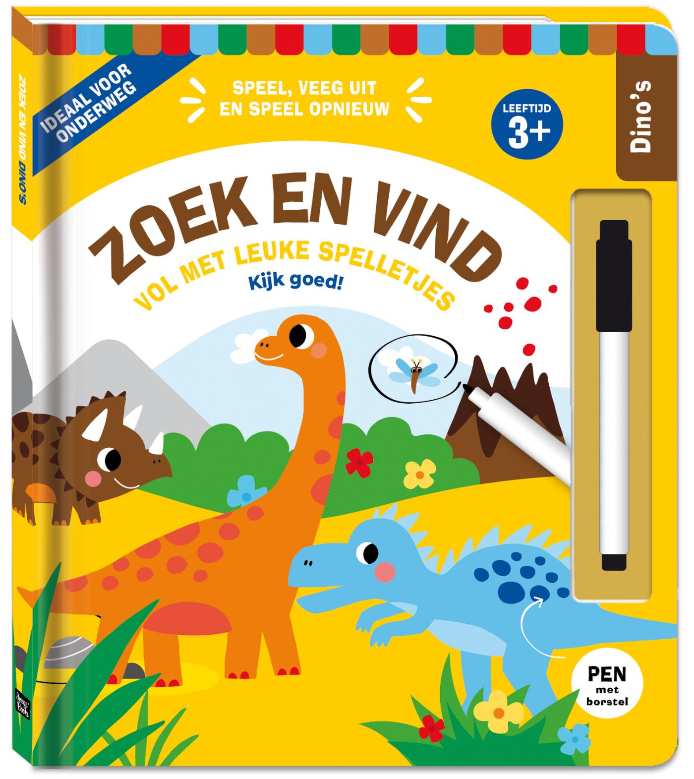 Omslag van Zoek en Vind dino's