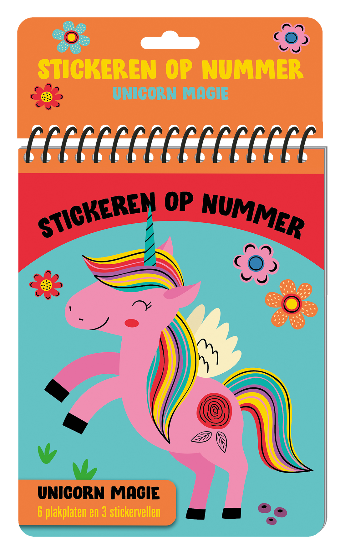Omslag van Stickeren op nummer - Unicorn magie