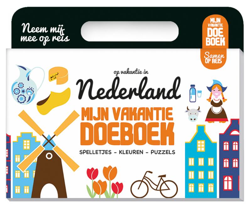 Omslag van Mijn vakantiedoeboek - Nederland
