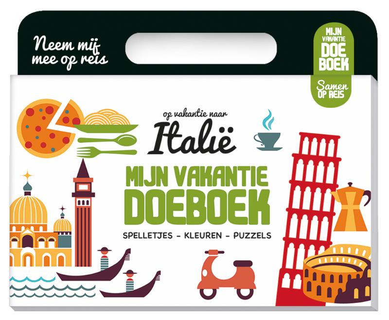 Omslag van Mijn vakantiedoeboek - Italie