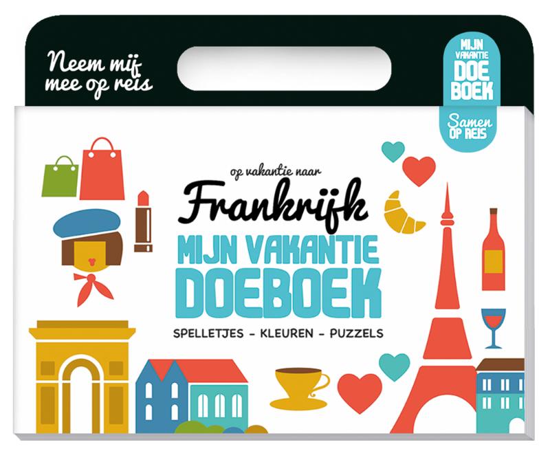 Omslag van Mijn vakantiedoeboek - Frankrijk