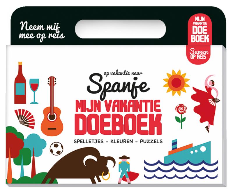 Omslag van Mijn vakantiedoeboek - Spanje
