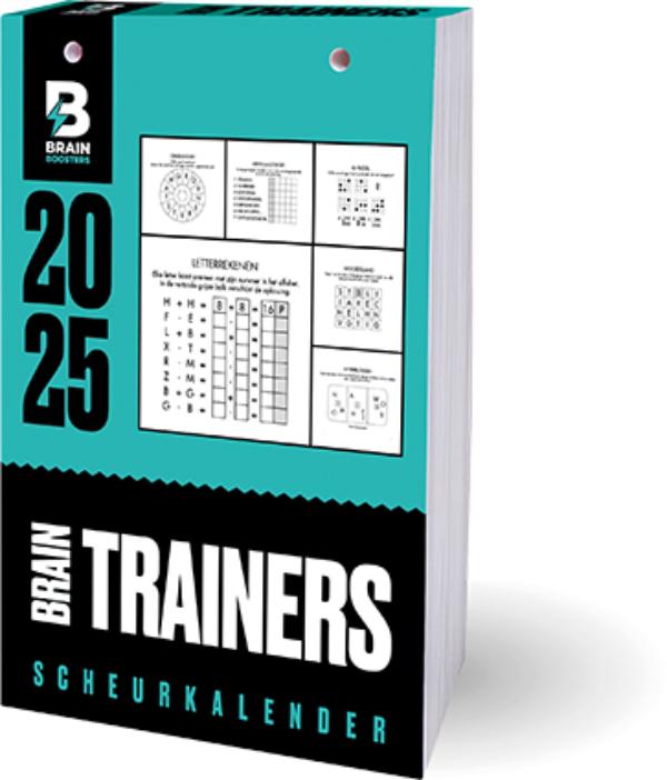 Omslag van Braintrainers scheurkalender - 2025