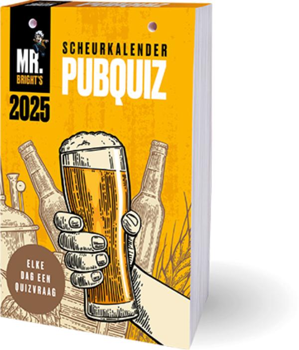 Omslag van Mr. Bright's Pubquiz scheurkalender - 2025