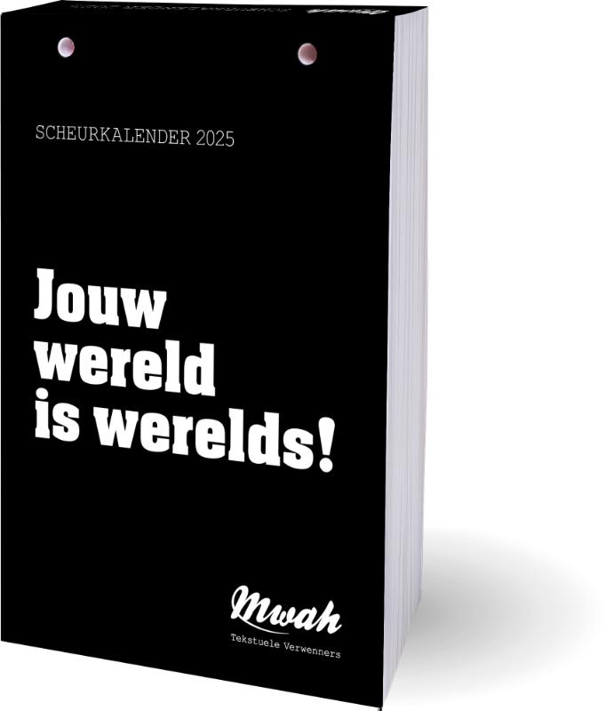 Omslag van Mwah scheurkalender - 2025